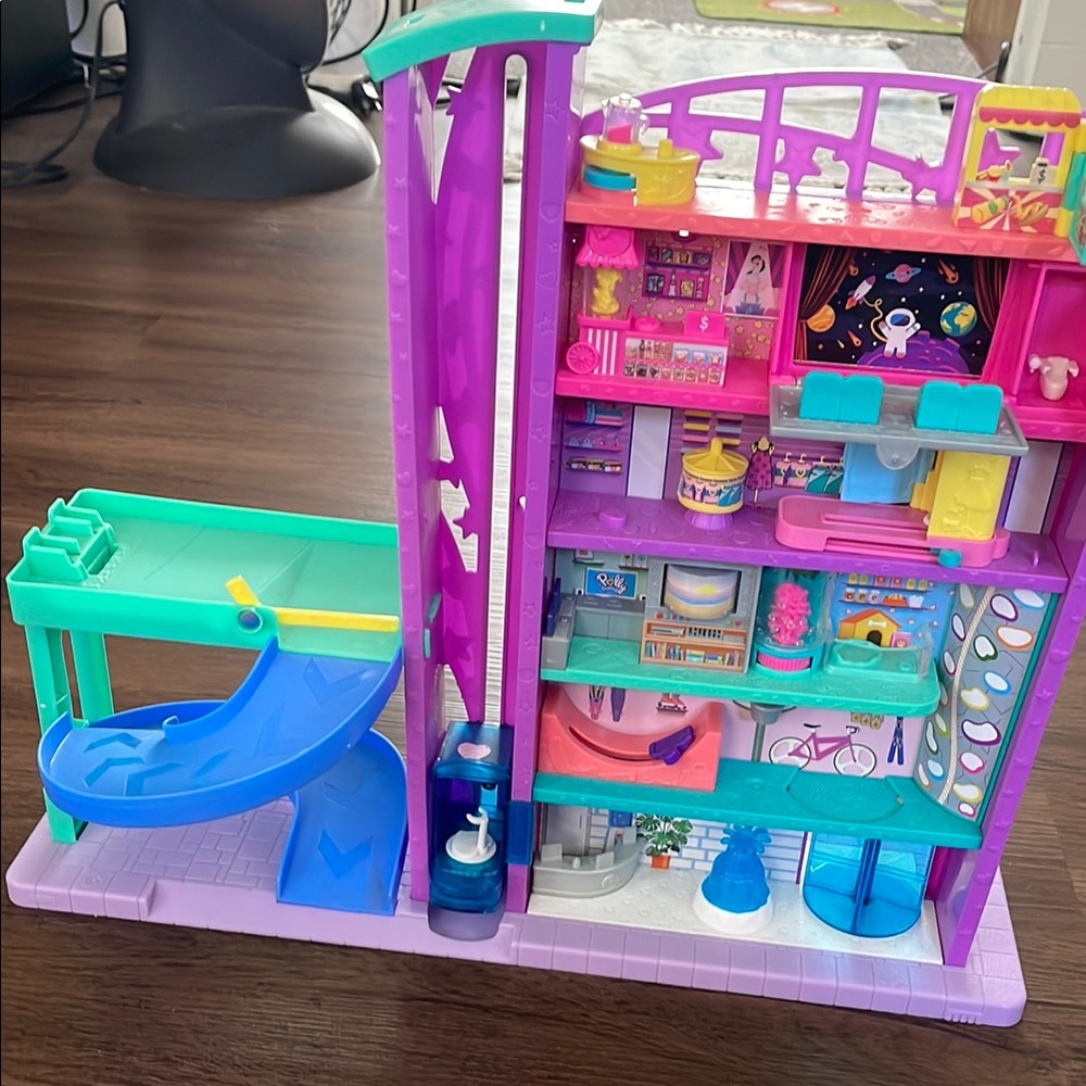 Polly Pocket House Size 26” long & 14” tall